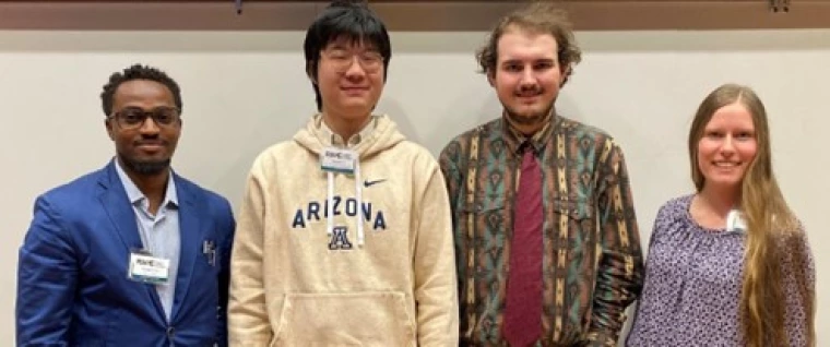 Poster contest winners at the 2024 RISE Symposium